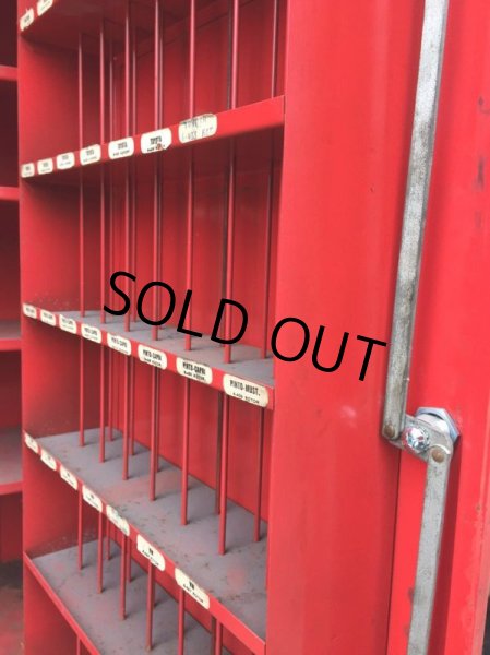 画像6: SALE Vintage Mighty Auto Parts Cabinet (AL520) (6)