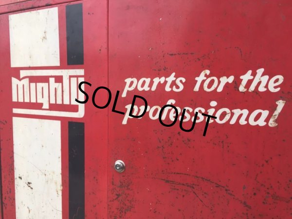 画像13: SALE Vintage Mighty Auto Parts Cabinet (AL520) (13)