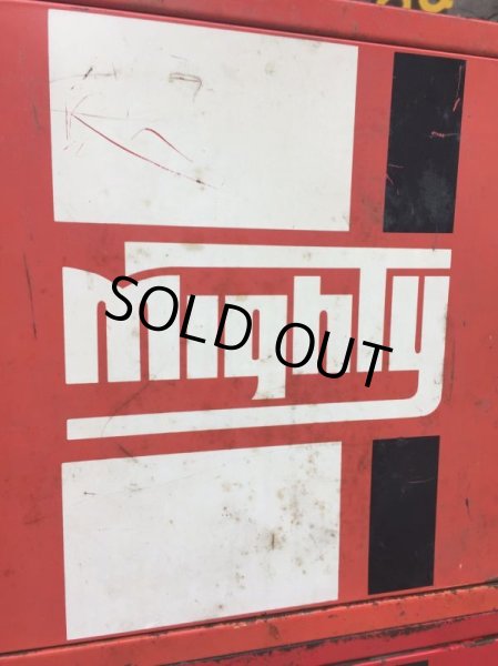 画像14: SALE Vintage Mighty Auto Parts Cabinet (AL520) (14)