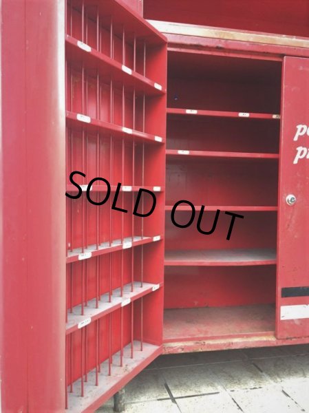 画像5: SALE Vintage Mighty Auto Parts Cabinet (AL520) (5)