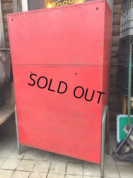 画像10: SALE Vintage Mighty Auto Parts Cabinet (AL520) (10)