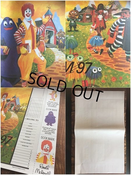 画像3: Vintage McDonalds Book Cover (AL548) (3)