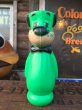 画像1: Vintage Huckleberry Hound Plastic Doll Green (AL552) (1)