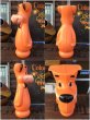 画像2: Vintage Huckleberry Hound Plastic Doll Orange (AL551) (2)