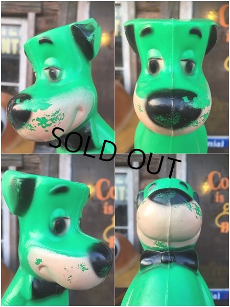 画像3: Vintage Huckleberry Hound Plastic Doll Green (AL552) (3)