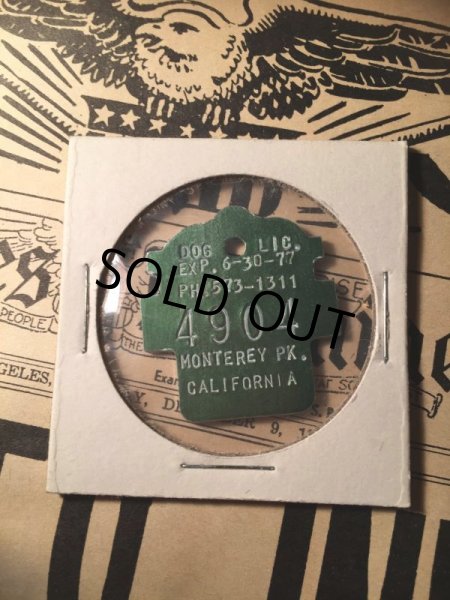 画像2: 1977 Vintage Dog Tag #4904 (AL2600) (2)