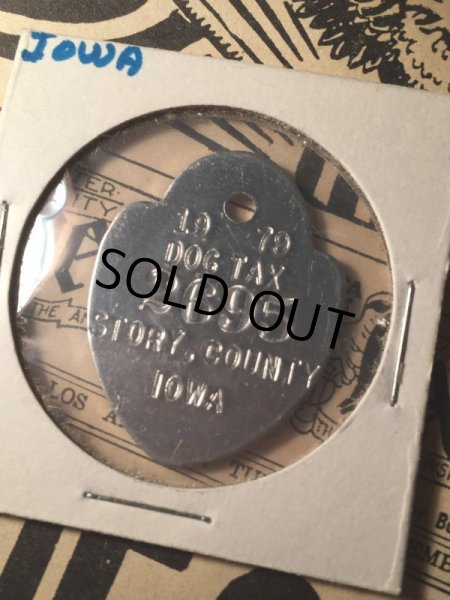 画像2: 1979 Vintage Dog Tag #2695 (AL2563) (2)
