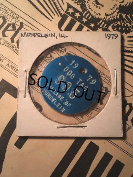 画像2: 1979 Vintage Dog Tag #995 (AL2593) (2)