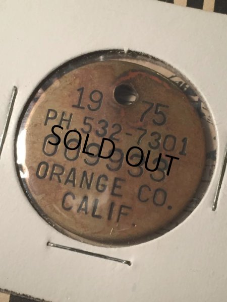 画像2: 1975 Vintage Dog Tag #009933 (AL2548) (2)