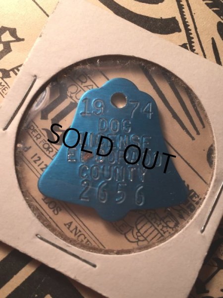 画像2: 1974 Vintage Dog Tag #2656 (AL2551) (2)