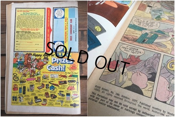 画像2: 70s Vintage Comic Bugs Bunny (AL5446)  (2)