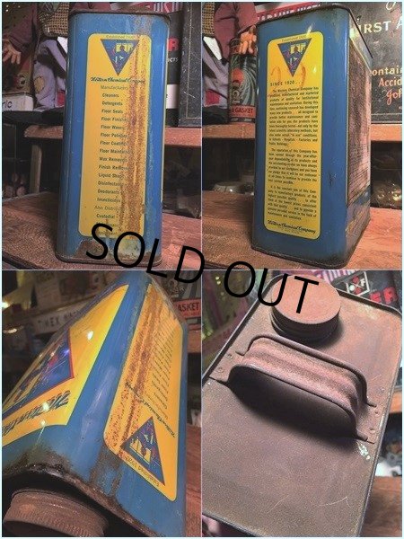 画像3: Vintage Sanitox WCC Metal Can 1GL (AL5738)  (3)