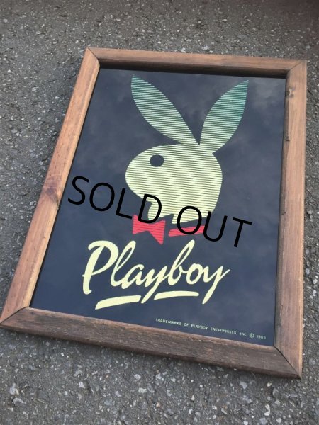 画像2: Vintage PLAYBOY Play Boy Bunny Bar Mirror (AL574) (2)