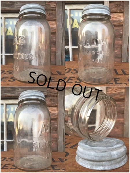 画像2: Vintage Atlas Mason Glass Jar (AL5984) (2)