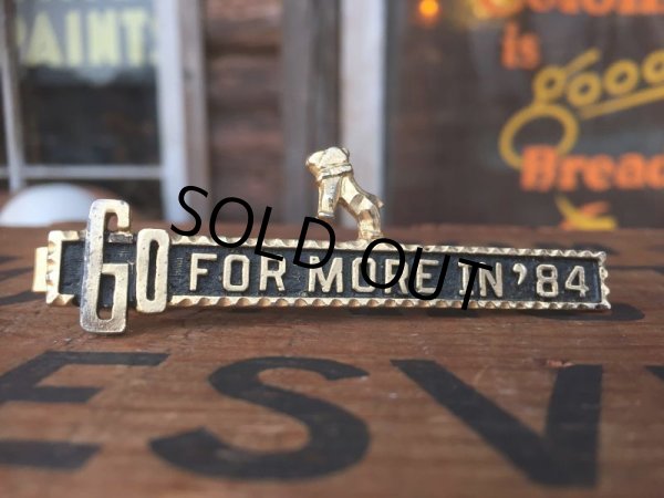 画像1: Vintage Mack Truck Bulldog Tie Clips '84 (AL585) (1)