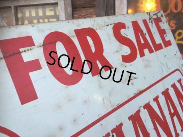 画像2: Vintage GJ BUCHANAN FOR SALE Sign (AL581) (2)