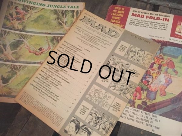 画像2: 70s Vintage MAD Magazine / No167 July '74 (AL593) (2)