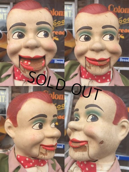 画像3: 50s Vintage Jerry Mahoney Composition Ventriloquist Doll (AL588) (3)