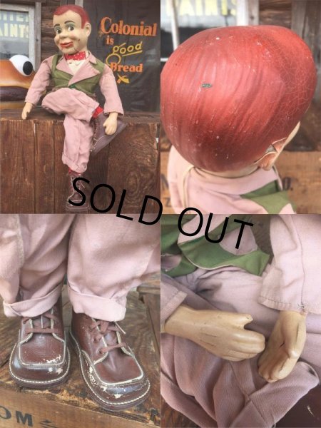 画像6: 50s Vintage Jerry Mahoney Composition Ventriloquist Doll (AL588) (6)