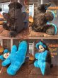 画像2: Vintage Rubber Face Doll Bear Blue (AL589） (2)