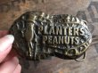 画像1: 70s Vintage Planters Mr Peanut Belt Buckle (AL599) (1)