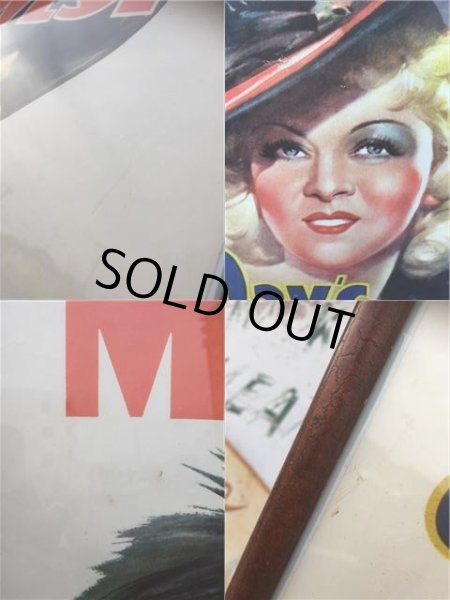 画像4: Vintage MAE WEST Every Day & Every Day's a Holiday Poster (AL705) (4)