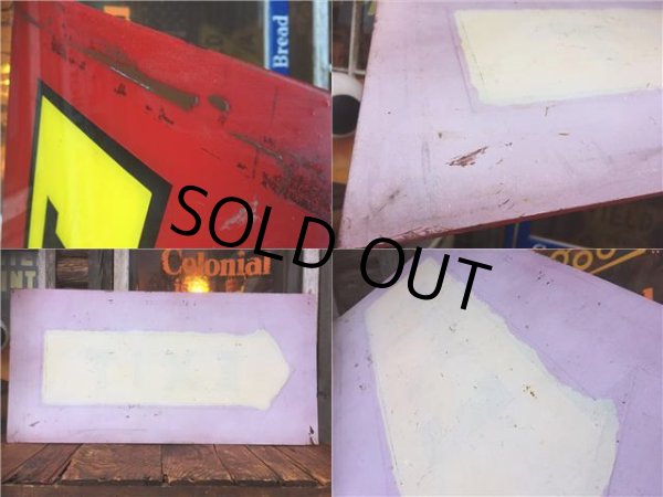 画像4: Vintage McDonalds EXIT Sign (AL706) (4)