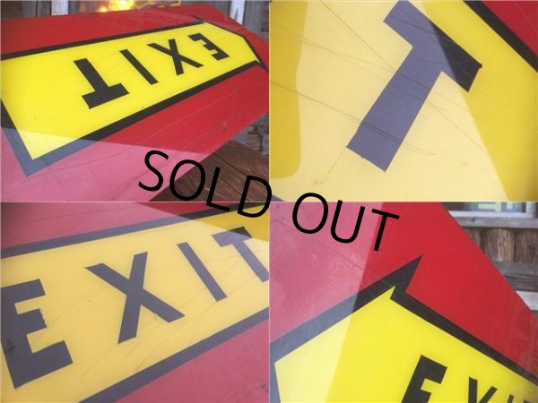 画像3: Vintage McDonalds EXIT Sign (AL706) (3)