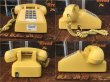 画像2: 70s Vintage US Bell System Telephone Yellow (AL721)  (2)