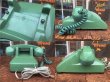 画像2: 70s Vintage Automatic Electric Telephone Green (AL722)  (2)