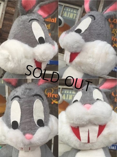 画像4: 70s Vintage  Mighty Star Bugs Bunny Big Plush Doll (AL712) (4)