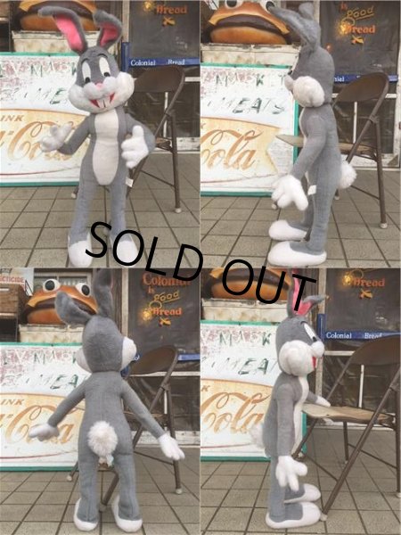 画像3: 70s Vintage  Mighty Star Bugs Bunny Big Plush Doll (AL712) (3)