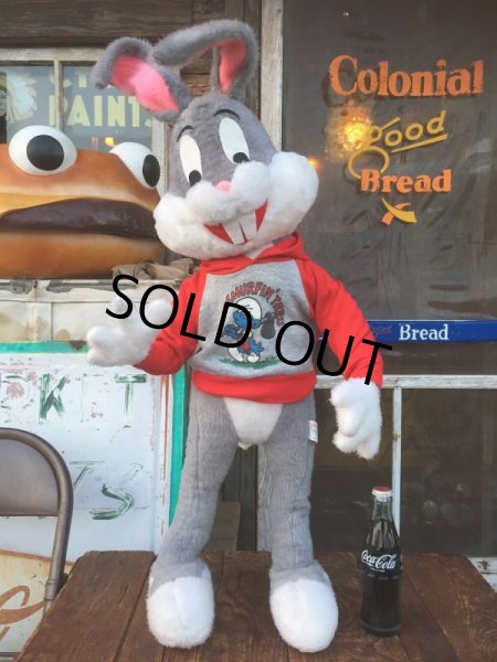 画像1: 70s Vintage  Mighty Star Bugs Bunny Big Plush Doll (AL712) (1)