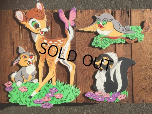 画像2: Vintage Dolly Toy Pin Ups Wall Decor Bambi (AL729) (2)