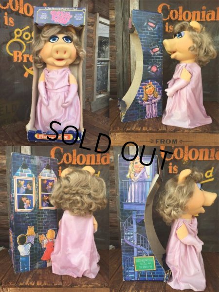 画像2: 70s Vintage Muppet Show Miss Piggy Hand Puppet Doll w/box (AL731) (2)