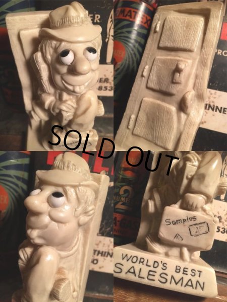 画像3: 70s Vintage Message Doll / WORLD'S BEST SALESMAN (AL8654)  (3)
