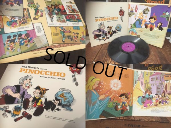 画像3: 60s Vintage LP Disney Pinocchio (AL9028)  (3)