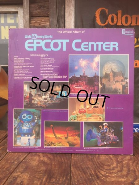 画像2: Vintage LP Walt Disney World Epcot Center (AL9021)  (2)