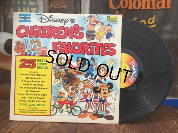 画像1: 70s Vintage LP Disney Children's Favorites Vol.1 (AL8959)  (1)