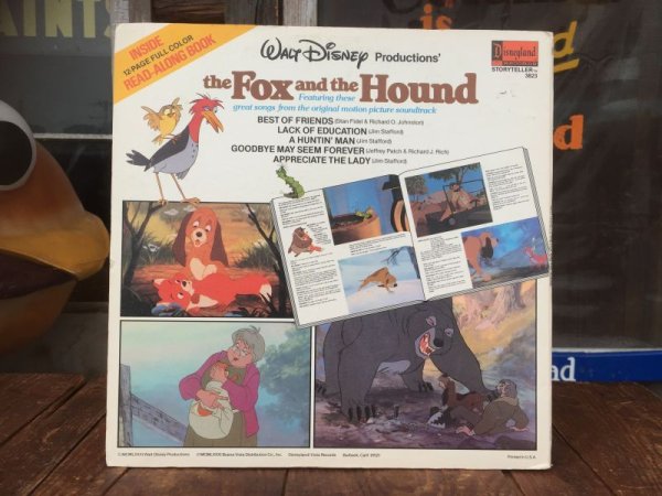 画像2: Vintage LP Disney the Fox and the Hound (AL8969)  (2)