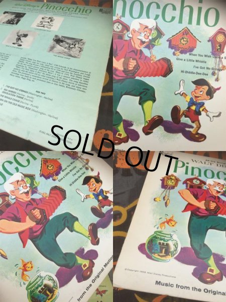 画像3: 60s Vintage LP Disney Pinocchio (AL9038)  (3)