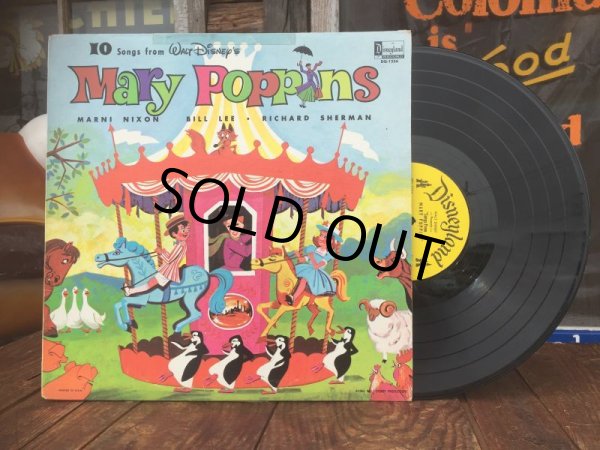 画像1: 60s Vintage LP Disney Mary Poppins (AL8994)  (1)