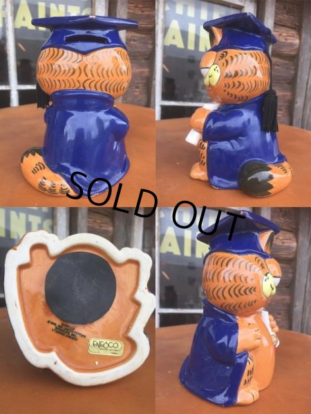 画像2: 80s Vintage Garfield Ceramic Bank (AL746) (2)
