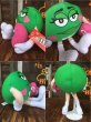 画像2: Vintage M&M's Plush Doll Cutie Green (AL761) (2)