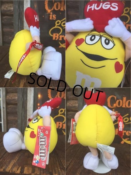 画像2: Vintage M&M's Plush Doll Hugs Yellow (AL760) (2)