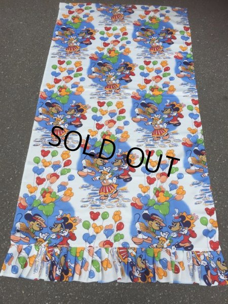 画像2: Vintage Curtain Disney Mickey & Minnie (AL774) (2)
