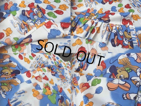 画像3: Vintage Curtain Disney Mickey & Minnie (AL774) (3)