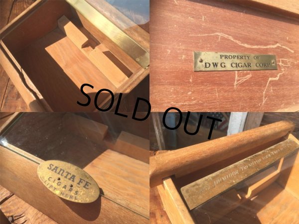 画像3: Vintage Santa Fe Cigers  Store Display Wood Box (AL737) (3)