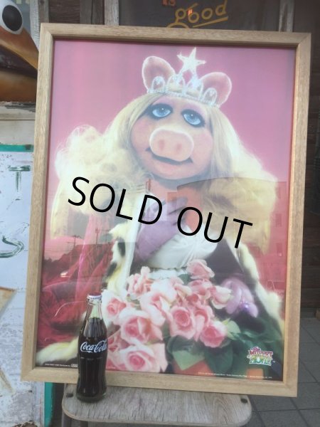 画像1: 70s Vintage Muppet Movie Original Poster Miss Piggy (AL738) (1)