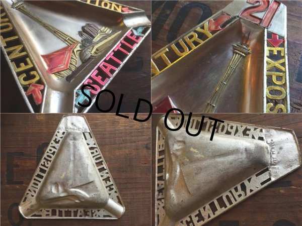 画像2: 60s Vintage Century 21 Exposition Seattle Ashtray (AL773) (2)